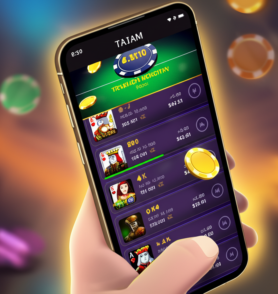 Tela do aplicativo - Transações