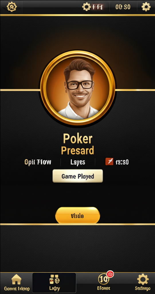 Tela do aplicativo - Perfil